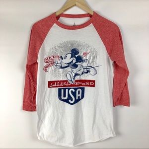 Disney Raglan top